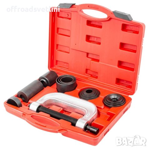 Скоба за монтаж и демонтаж на втулки шарнири 10 части FORCEKRAFT, снимка 3 - Други инструменти - 44406547