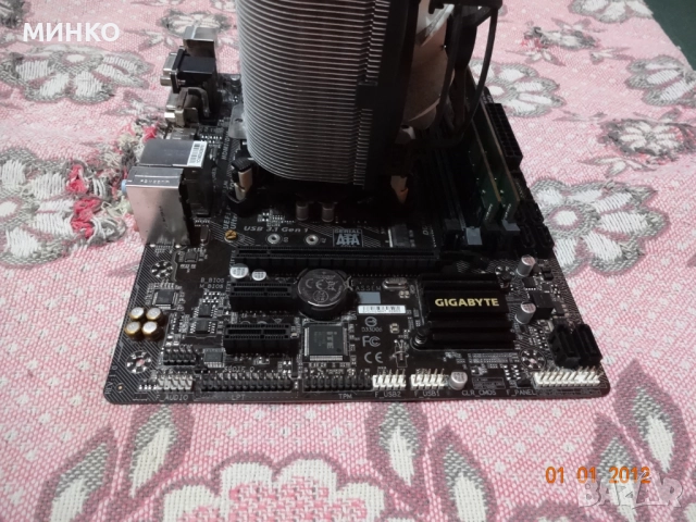 I5 7400 +дъно и кулер, снимка 5 - Процесори - 52000038