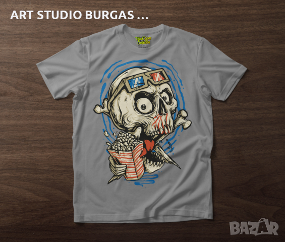 Тениска унисекс It s Show Time "MADCOLORS COLLECTION", снимка 4 - Тениски - 36389292