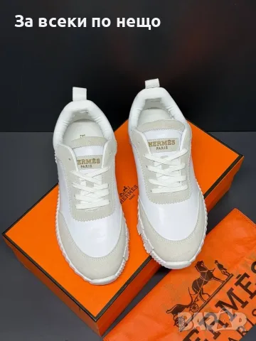 Hermes Мъжки Маратонки👟Мъжки Спортни Обувки Хермес - Различни Цветове Код E139, снимка 10 - Маратонки - 55799810