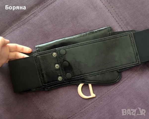 Dior Широк колан с малка чантичка за кръст , снимка 8 - Колани - 48572887