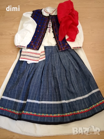 АВТЕНТИЧНА КАПАНСКА НОСИЯ Риза, Елек, Пищимал(бръчник,фуста) Кърпа, Месалче, снимка 1