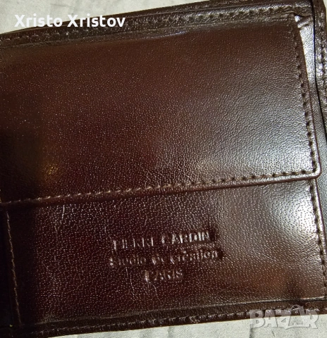Мъжки кафяв портфейл Pierre Cardin, снимка 2 - Портфейли, портмонета - 53033984