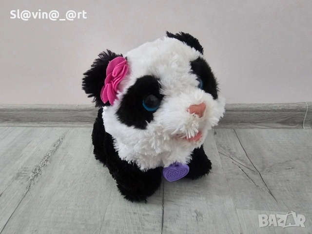 Интерактивна плюшена играчка Furreal Friends Панда Pom-Pom, снимка 3 - Плюшени играчки - 53382982