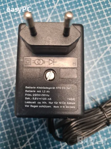 Оригинален захранващ адаптер KETTLER T40/E, снимка 4 - Друга електроника - 47928557