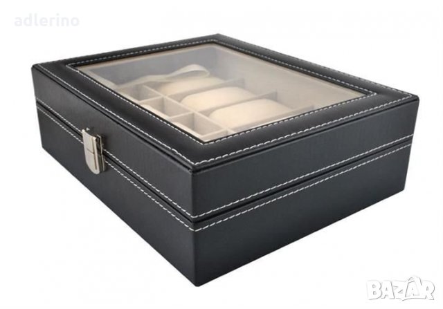 Органайзер за часовници, бижута, аксесоари с 10 отделения 