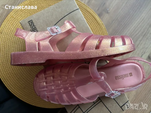 Melissa possession glitter pink сандали, снимка 2 - Сандали - 55808347