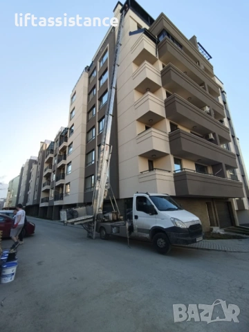 Мобилен асансьор (хаспел) за строителни материали – керемиди, изолация, дървен материал, снимка 6 - Ремонти на покриви - 53726498