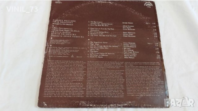 Famous Western Film Melodies, снимка 2 - Грамофонни плочи - 39431494