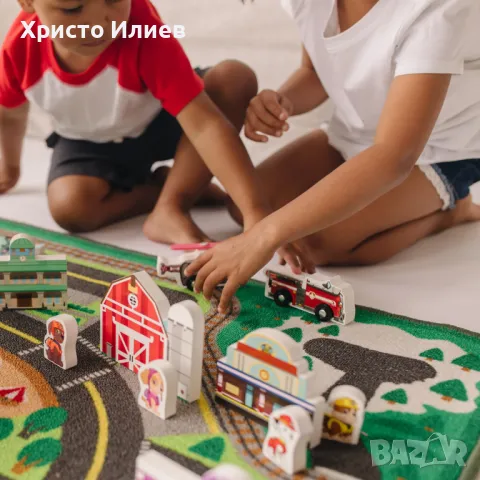 Килимче за игра Пес Патрул Melissa & Doug PAW PATROL, снимка 4 - Образователни игри - 47281825