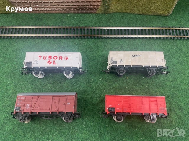 Вагон товарен хладилен 2-осен Пико HO 1:87 влак ЖП модел