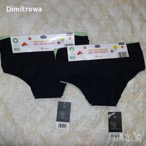 р-р 134-140см 8бр комплект детски боксерки за момиче