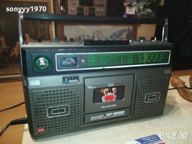 SHARP GF-8080 APSS-MADE IN JAPAN 0508231953L, снимка 2 - Радиокасетофони, транзистори - 41767482