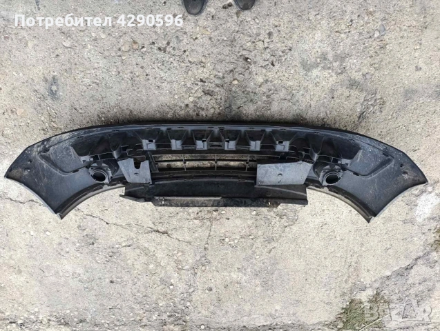 Предна броня за Renault Kangoo / Рено Канго 2003-2008г., снимка 2 - Части - 53306079