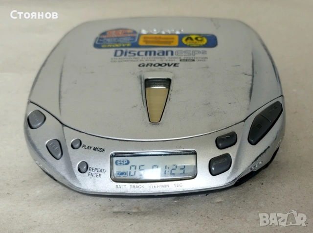 Преносим CD плеар DISCMAN - Sony D-E401 / STEADYSOUND / GROOVE, снимка 2 - Други - 53772311