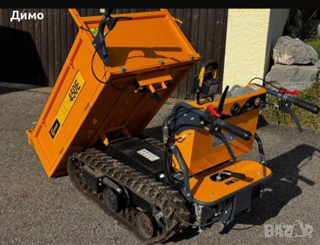 Верижен електрически дъмпер Lumag  – КАТО НОВ, снимка 4 - Индустриална техника - 52679446