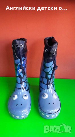 Английски детски гумени ботуши , снимка 6 - Детски боти и ботуши - 34330430