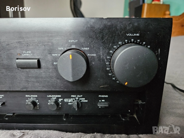 Стерео усилвател Yamaha AX-870, снимка 6 - Ресийвъри, усилватели, смесителни пултове - 52307563