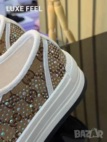 Gucci ⚜️Дамски Кецове , снимка 5 - Кецове - 55971355