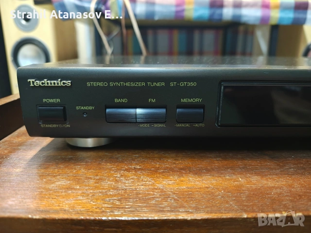 Technics ST-GT350 Стерео Тунер , снимка 4 - Радиокасетофони, транзистори - 53667950
