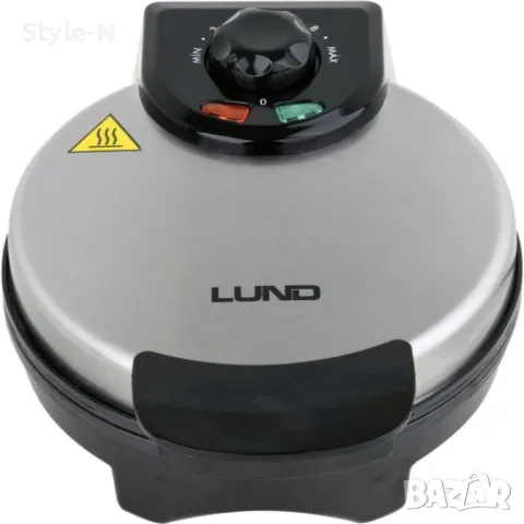 Гофретник LUND 68011, 850 W, кръгъл