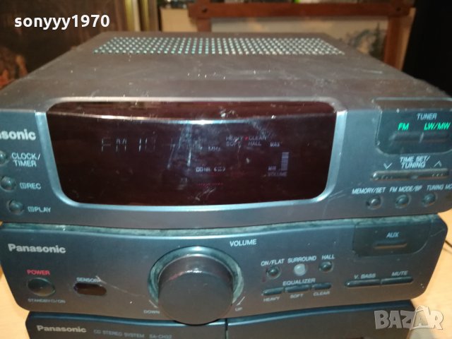 PANASONIC SA-CH32 REVERSE DECK/TUNER/AMPLI/CD 0910212105, снимка 6 - Аудиосистеми - 34407807
