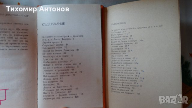 Петър Димитров-Рудар - Разкази за Георги Димитров, снимка 5 - Художествена литература - 44464505