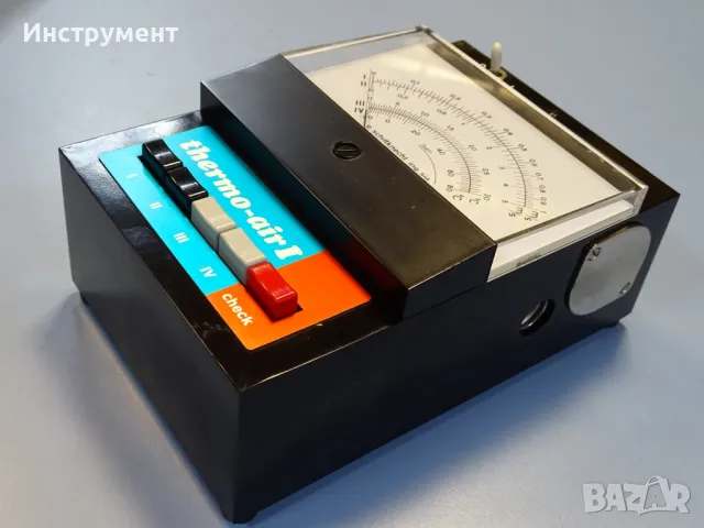Стрелкови термометър e.schiltknecht ing.sia Termo-air I, снимка 5 - Други машини и части - 49128715