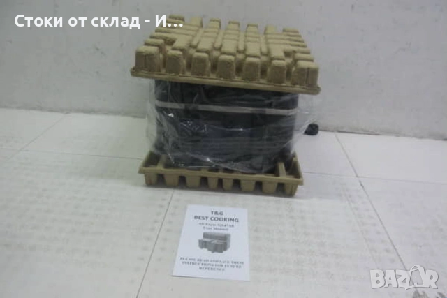 Двоен Air fryer T&G BEST COOKING 32847A0 - отделни LED дисплеи за всяка зона, снимка 6 - Печки, фурни - 52232639