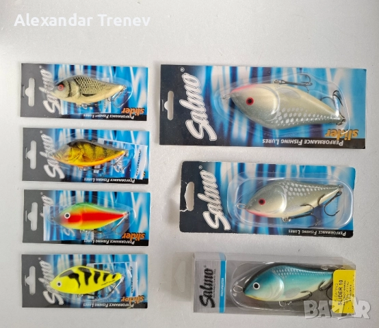 Джъркове и воблери Salmo,Rapala и др., снимка 3 - Такъми - 52351226