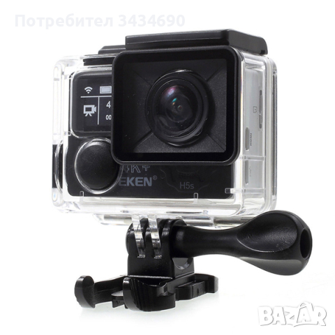 Екшън камера EKEN H5s Plus 4K с WIFI водоустойчива 30 метра 170 градуса / SPK040 /, снимка 2 - Камери - 44512955