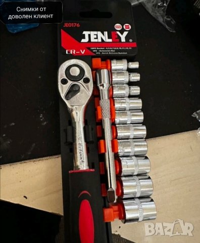 Комплект гедоре 12 части с тресчотка и вложки , снимка 8 - Гедорета - 42176498