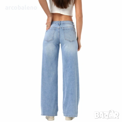 Ликвидация! Дамски дънки с удобна кройка , снимка 5 - Дънки - 53025833