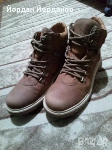 Зимни кожени кубинки, снимка 7 - Дамски боти - 48550932