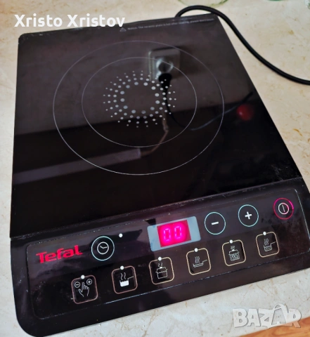 Индукционен котлон Tefal IH2018 / 2100W, снимка 4 - Котлони - 53336604