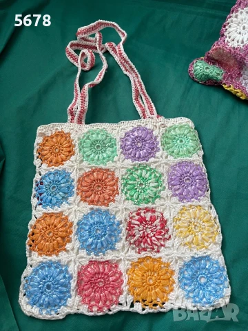 Плетени чанти, снимка 3 - Чанти - 51084839