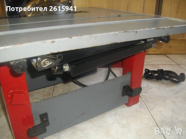 1200W/ф210мм/Рязане 45мм-Стационарен Настолен Циркуляр-Почти Нов-15,5 кг-Einhell RT-TS-1221-Отличен, снимка 9 - Други инструменти - 41016983