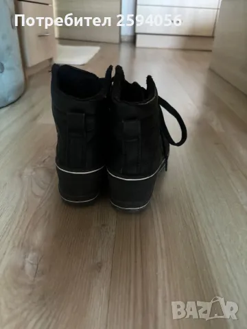 Спортно елегантни дамски боти, номер 38, снимка 2 - Дамски боти - 47914821