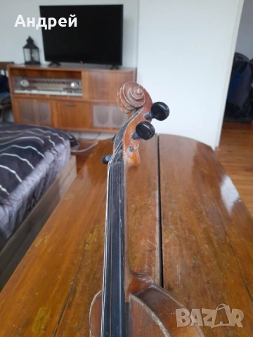 Стара цигулка, снимка 3 - Струнни инструменти - 53335168