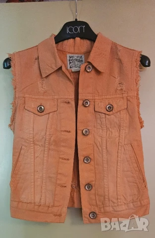 Дънков елек, S размер , снимка 2 - Елеци - 51308356