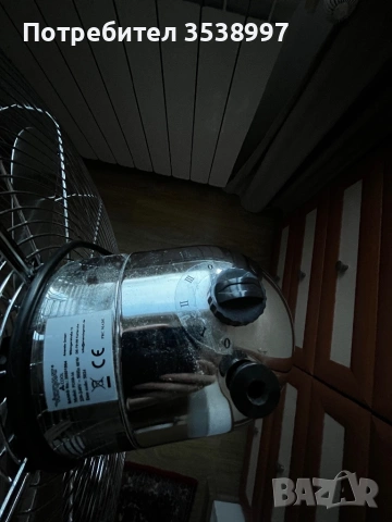 Стоящ вентилатор Voltomat Cool Retro, снимка 3 - Вентилатори - 53463640
