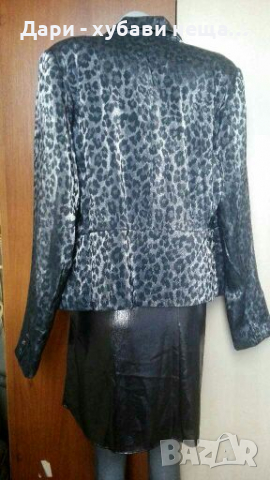 Ново дамско сако в черно и сиво🍀👚M/L, L🍀👚арт.648, снимка 2 - Сака - 29707901