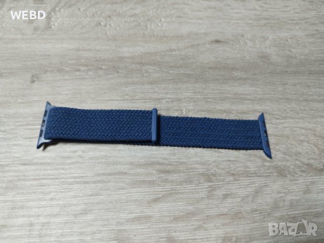 Текстилна каишка за Apple  iWatch Blu  503 39/42/44/45mm