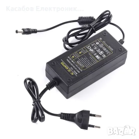 60W 5A 12V Стабилизирано захранване с универсален DC 5.5/2.1 конектор