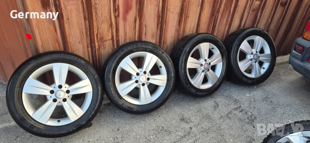 оригинални джанти за mercedes w639 vito viano 5x112 17цола мерцедес вито виано, снимка 3 - Гуми и джанти - 53711692