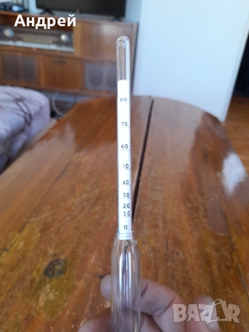 Стар спиртомер #12, снимка 4 - Други ценни предмети - 52065391