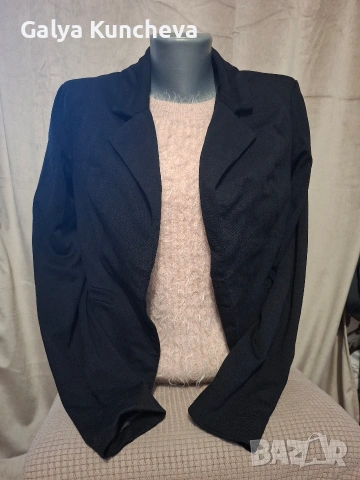 дамско черно сако 