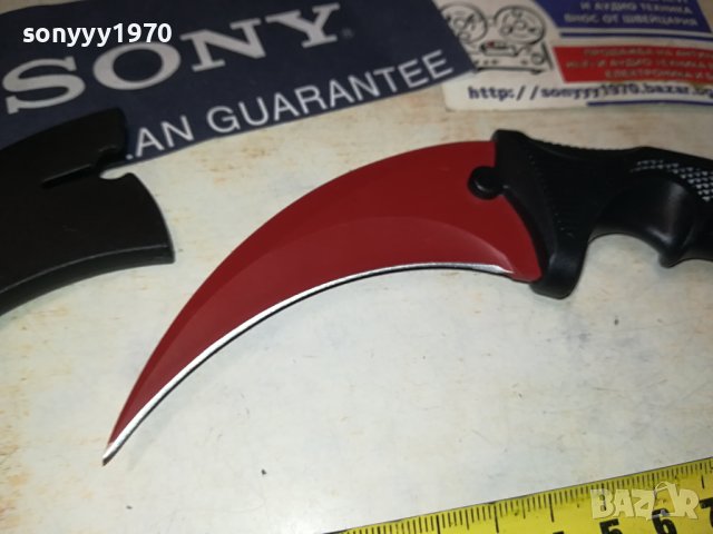 НОЖ ИЗВИТ С КАНИЯ 2308231005, снимка 13 - Ножове - 41940359
