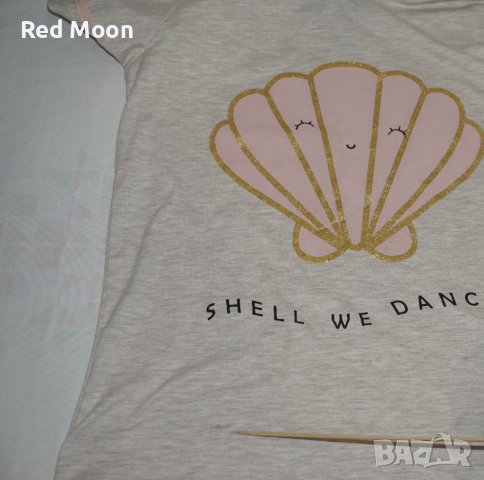 Дамска тениска Answear LAB Shell We Dance с етикет Размер M, снимка 15 - Тениски - 42193398