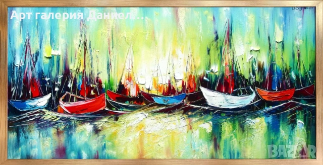 Абстрактна картина за стена - В друго време